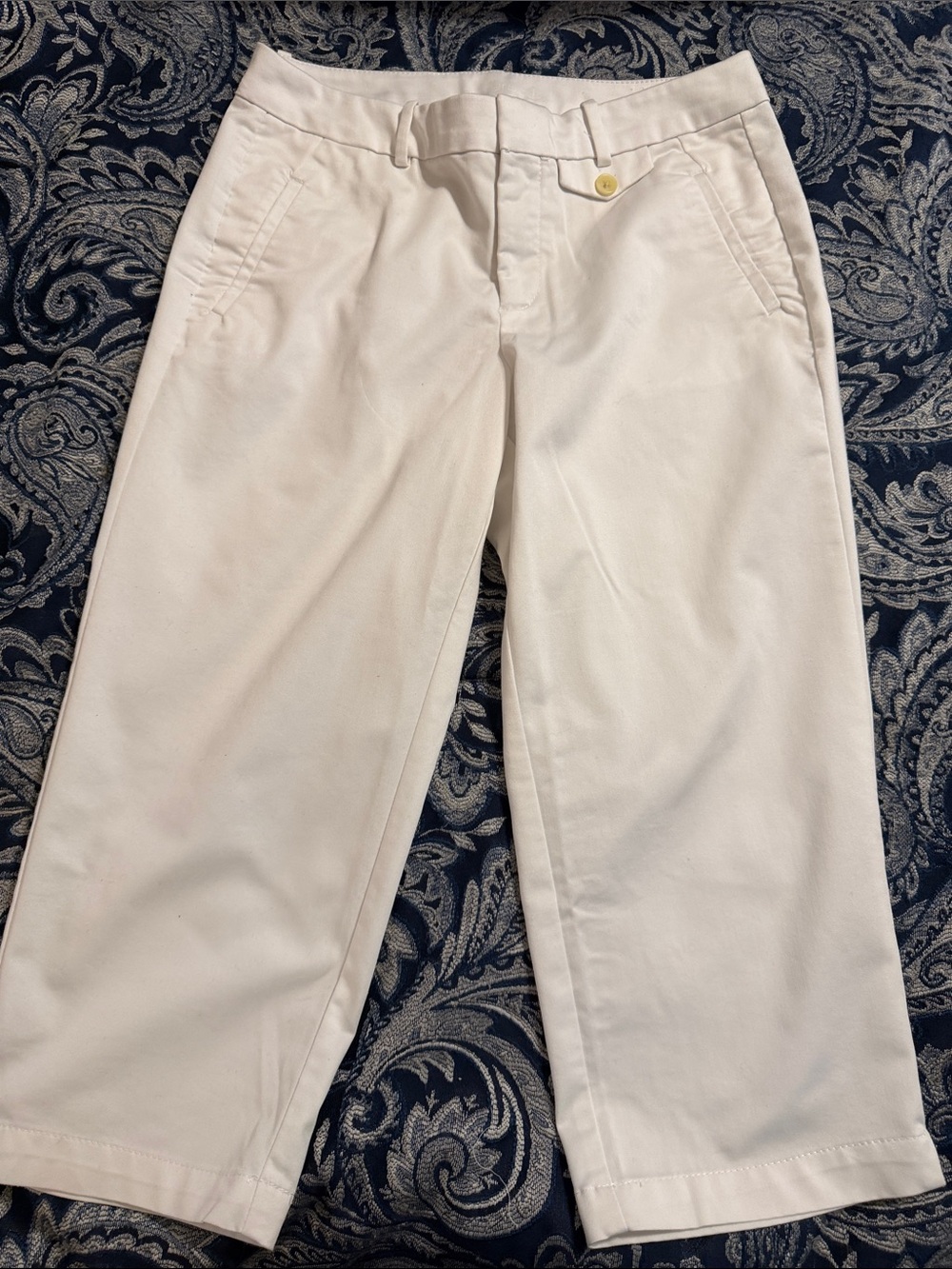 Dockers Women's White Capri Pants